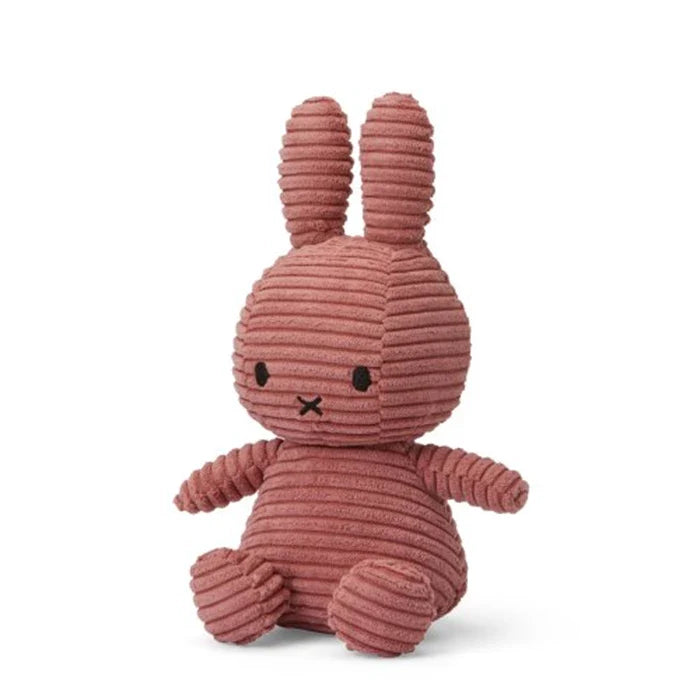 Miffy ECO 23cm, altrosa/Cord | Miffy - toietmoi-laboutique