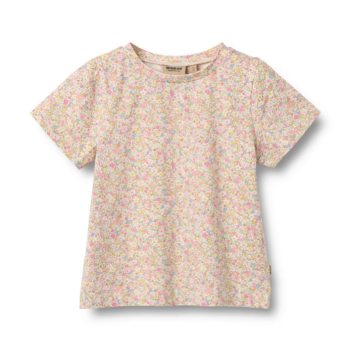 Wheat T-Shirt, pastell Blümchen | Wheat - toietmoi-laboutique
