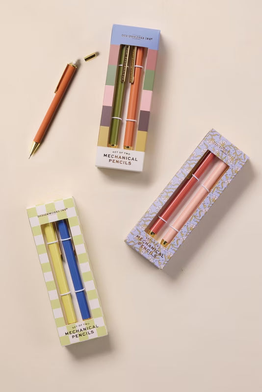 Druckbleistifte 2 Stk., orange/hellrosa | Designworks Ink - toietmoi-laboutique
