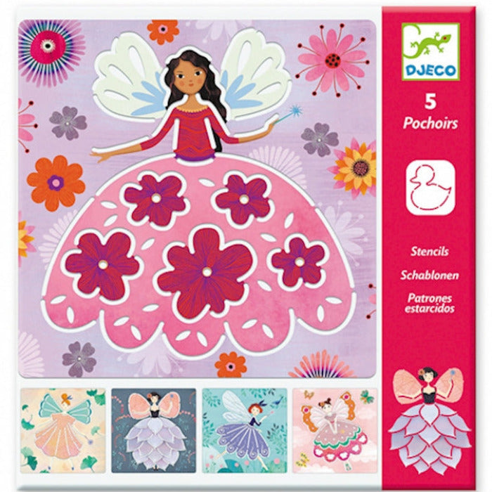 Schablonen, Feen | djeco - toietmoi-laboutique