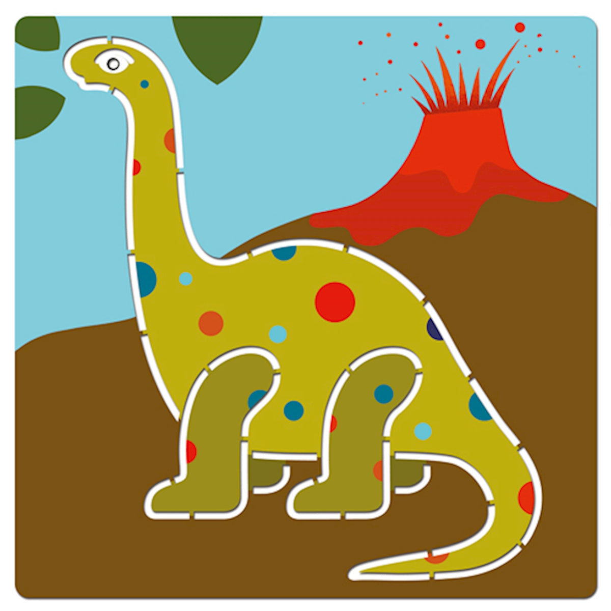 Schablonen, Dinosaurier | djeco - toietmoi-laboutique