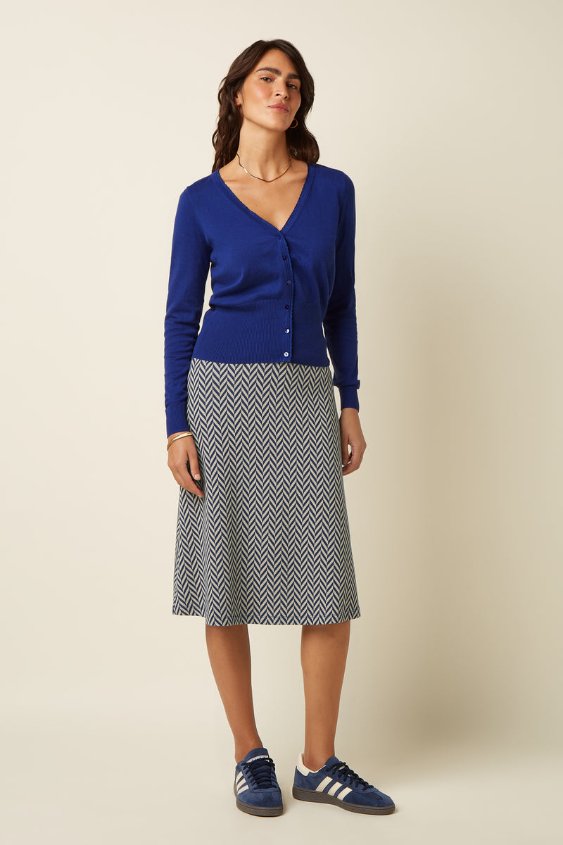 08120 Cardi V Cocoon 398 426 Midnight | King Louie - toietmoi-laboutique