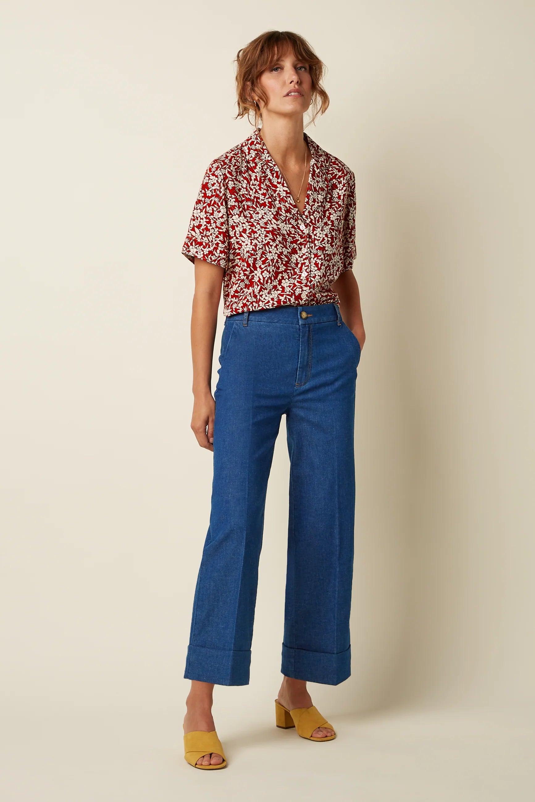 Culotte LISA CHAMBRAY, denim | King Louie - toietmoi-laboutique