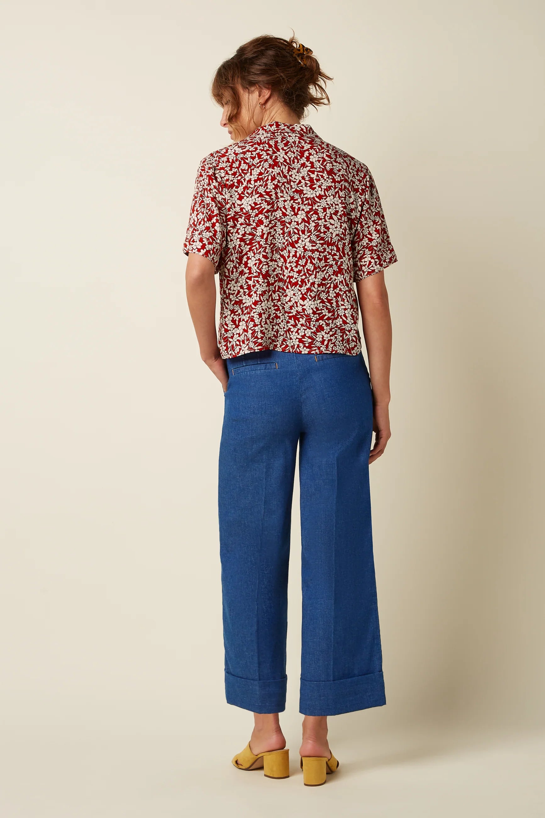 Culotte LISA CHAMBRAY, denim | King Louie - toietmoi-laboutique