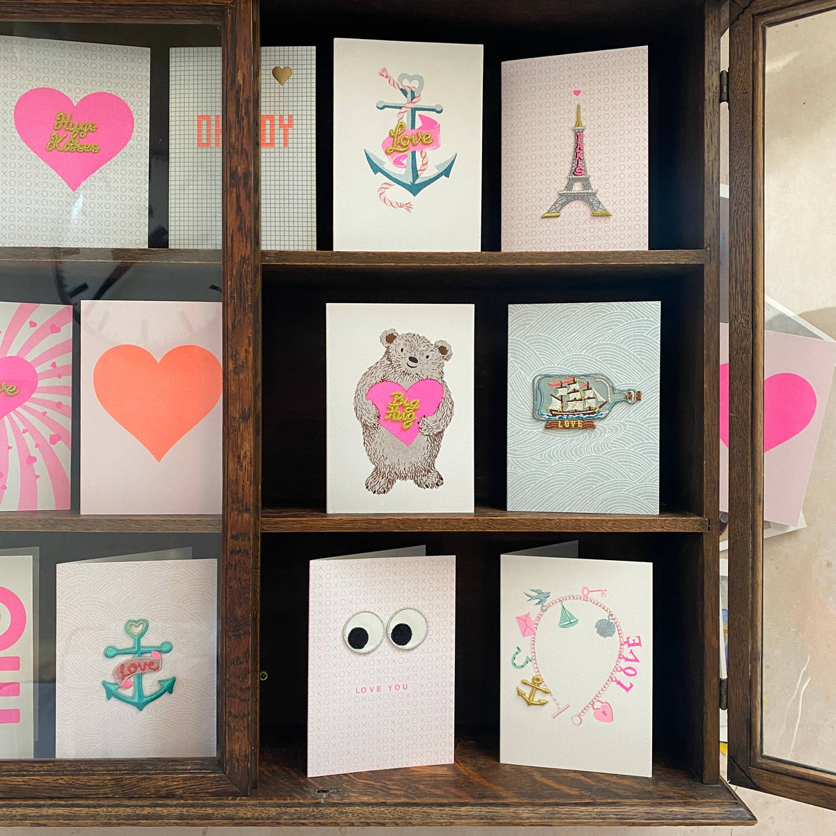 Grusskarte mit Umschlag, Valentines Love | Petra Boase Ltd - toietmoi-laboutique