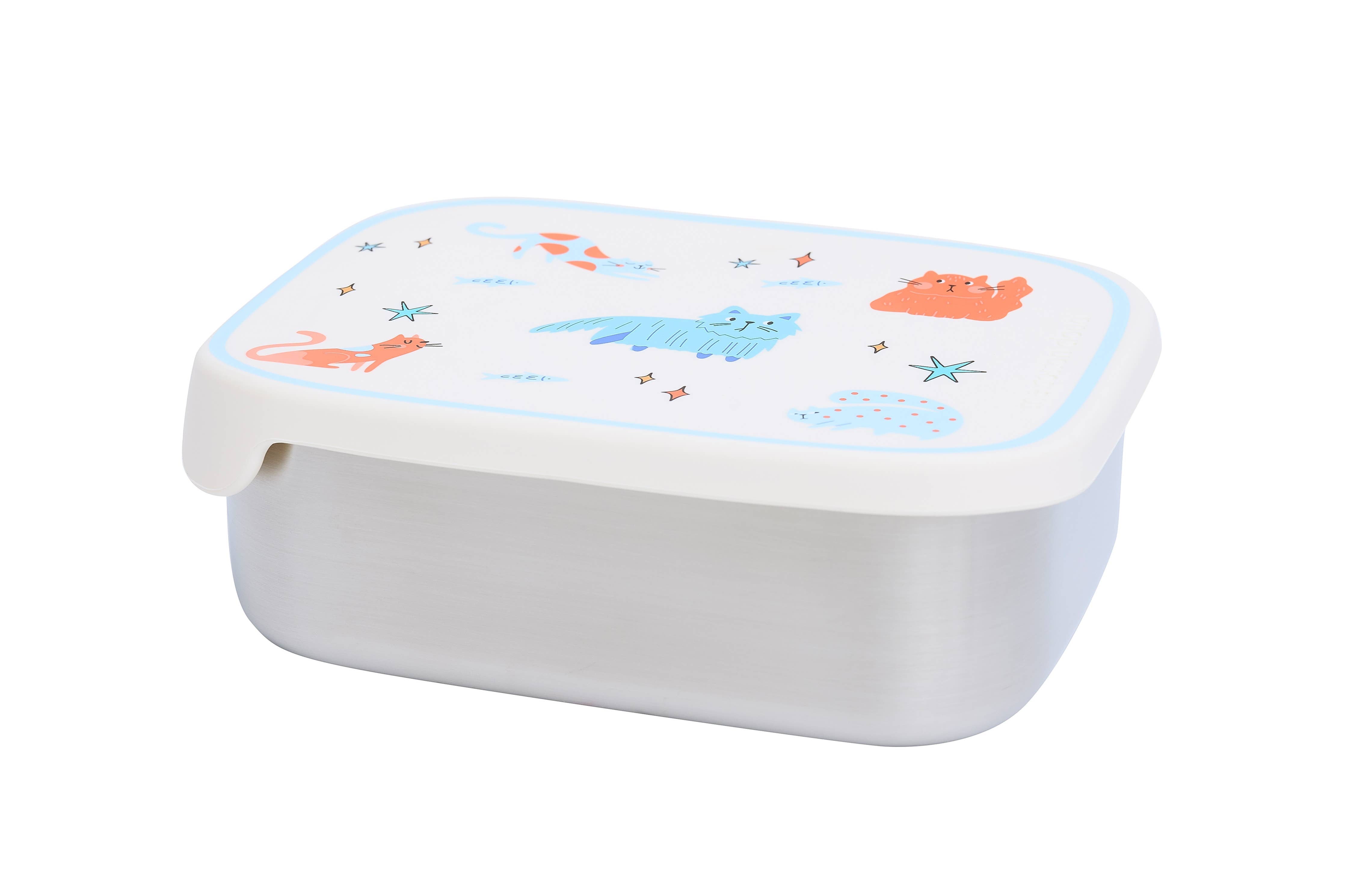 Lunchbox aus Edelstahl, Katzen | the cotton cloud - toietmoi-laboutique