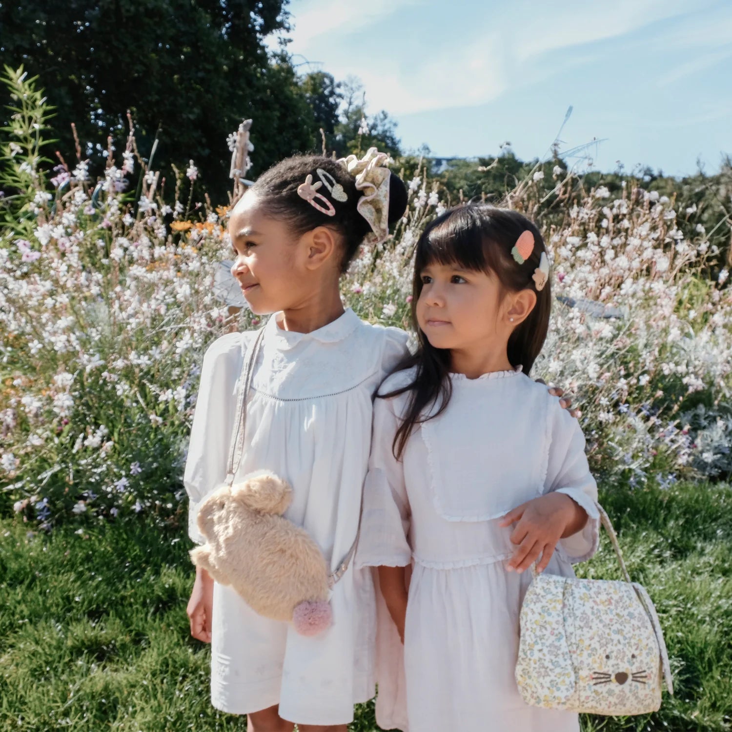 2 Haarspangen, Glitter Herz | Rockahula - toietmoi-laboutique