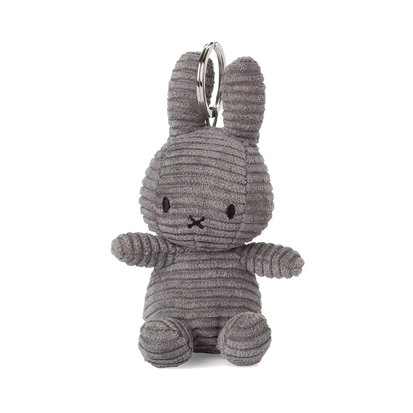Miffy ECO Schlüsselanhänger, grau/Cord | Miffy - toietmoi-laboutique