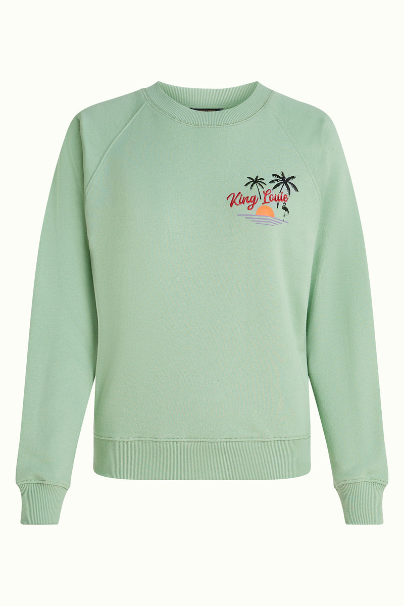 10405 Febe Sweater Peachy 294 Cameo Green | King Louie - toietmoi-laboutique