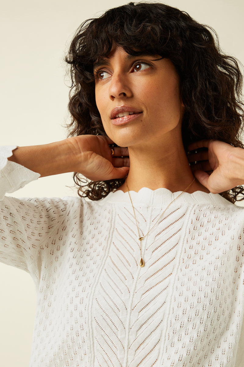 10476 Audrey Top Rocky Ajour 050 White | King Louie - toietmoi-laboutique