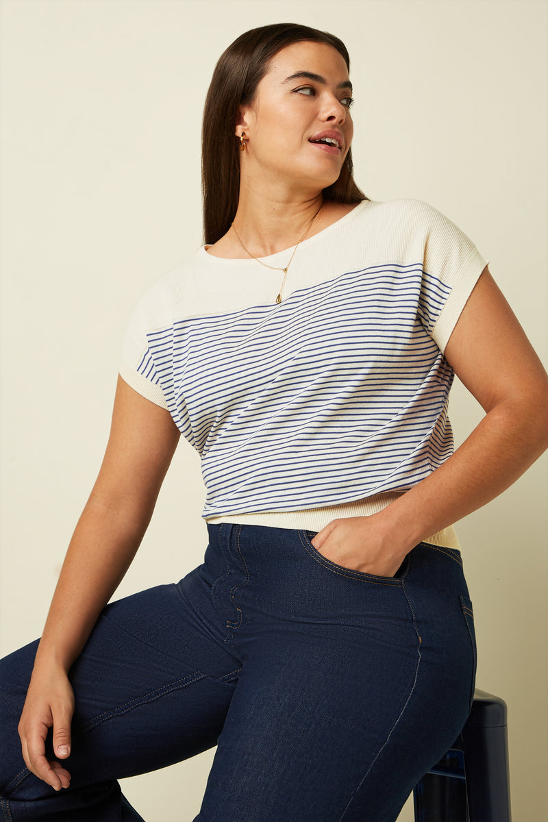 10486 Lina Top D'Oleron 439 Mazarine | King Louie - toietmoi-laboutique
