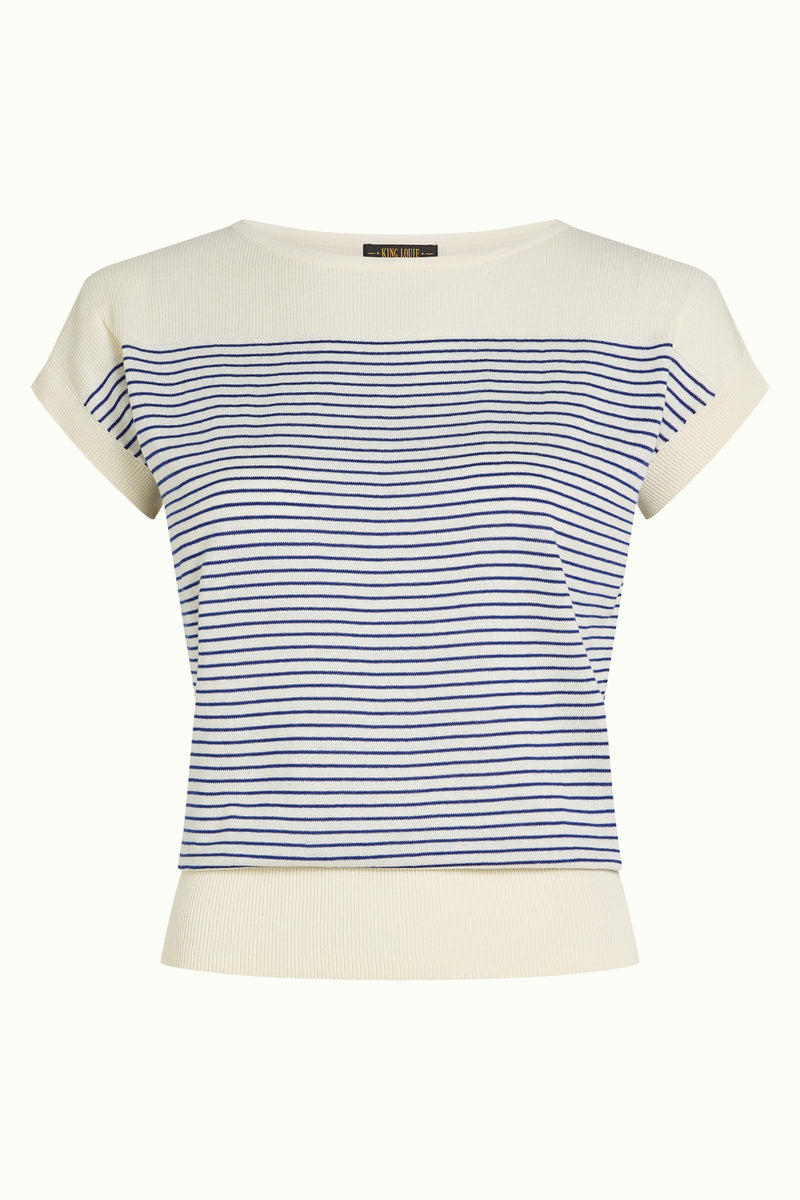 10486 Lina Top D'Oleron 439 Mazarine | King Louie - toietmoi-laboutique