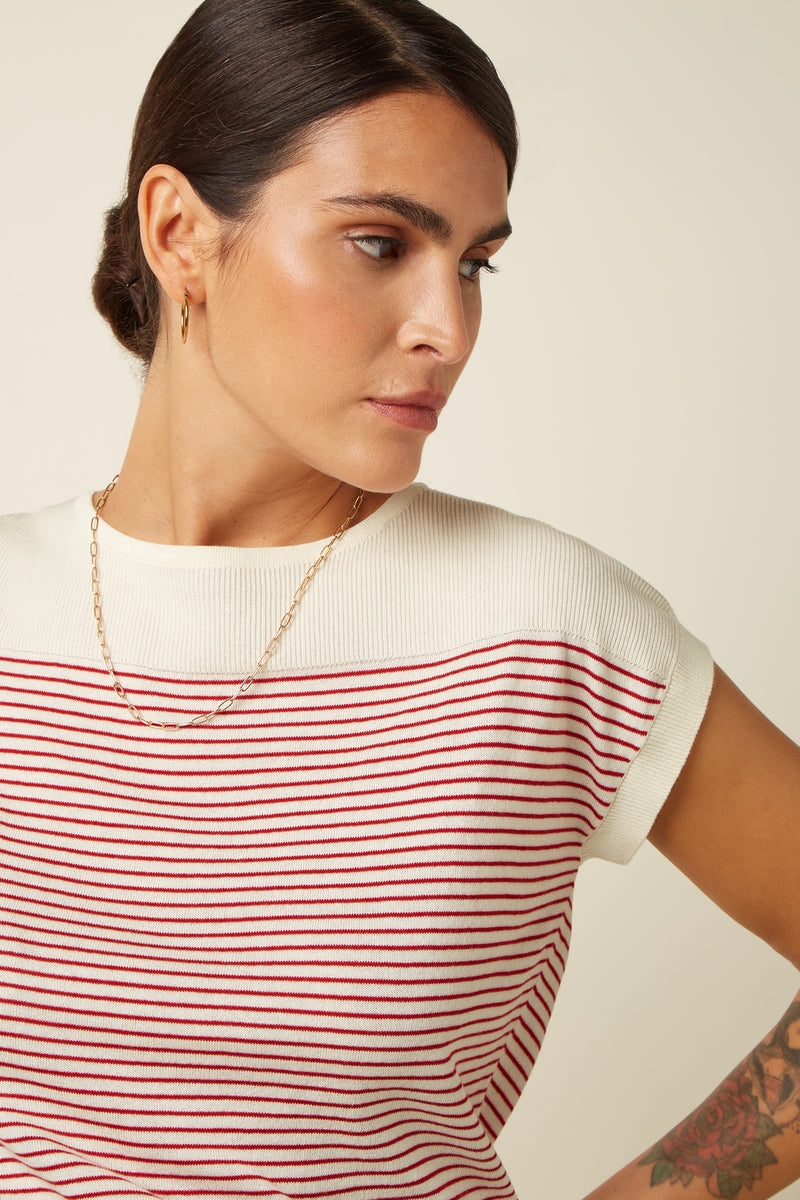 10486 Lina Top D'Oleron 655 Chili Red | King Louie - toietmoi-laboutique