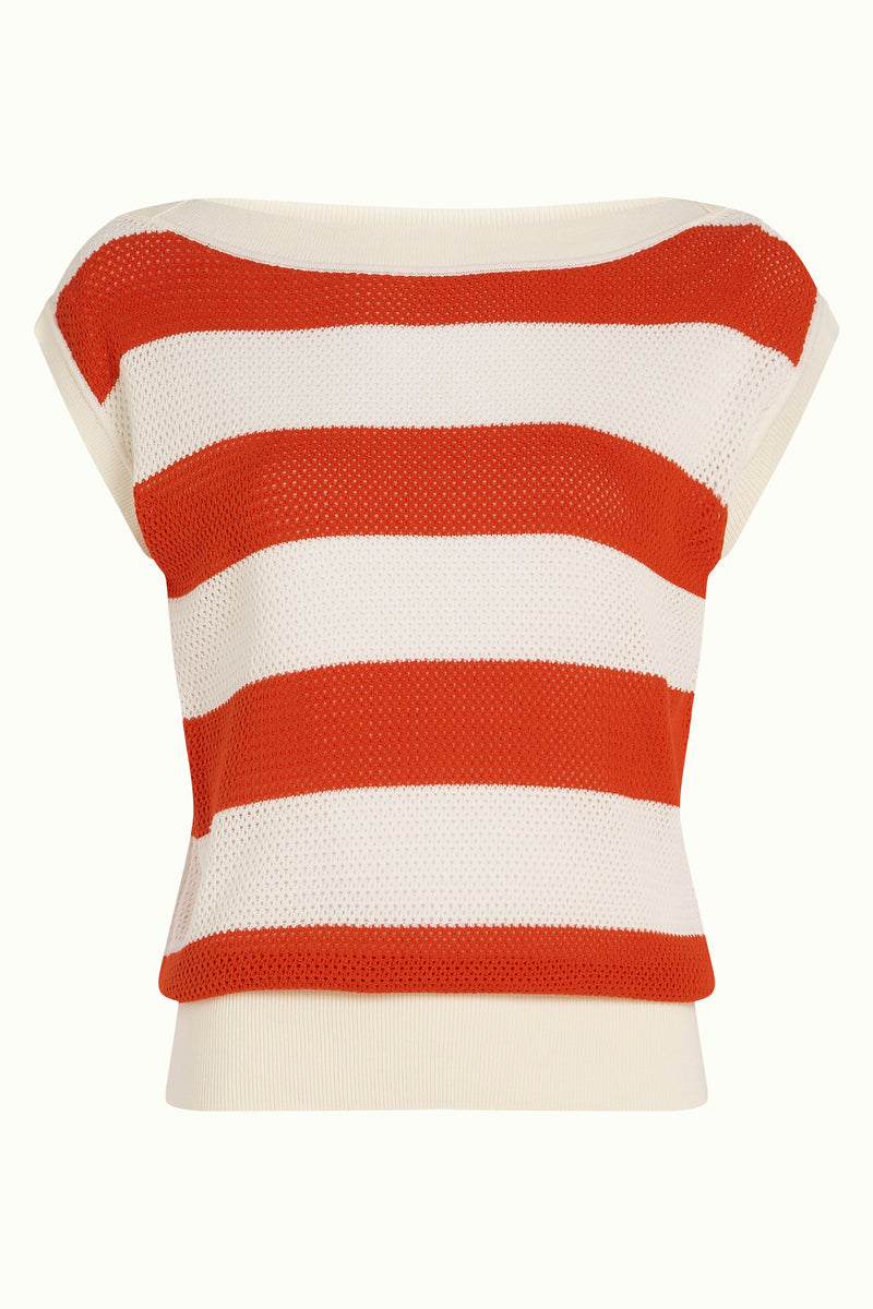 10503 Eva Knit Top Capella 945 Spicy Orange | King Louie - toietmoi-laboutique