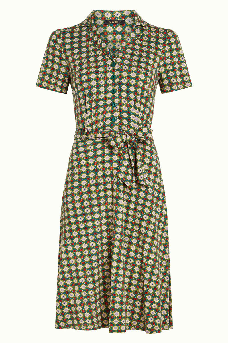 10540 Sheeva Dress Jade 205 Ponderosa Green | King Louie - toietmoi-laboutique