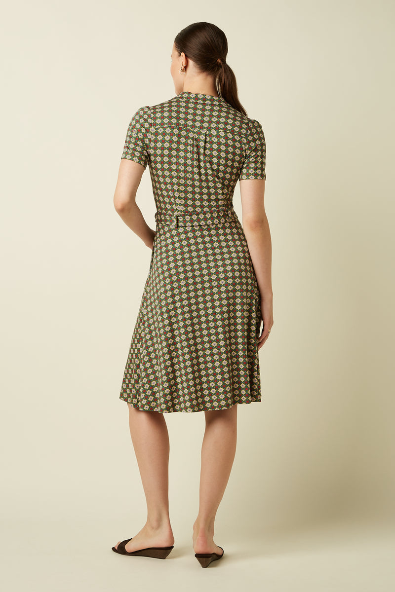 10540 Sheeva Dress Jade 205 Ponderosa Green | King Louie - toietmoi-laboutique