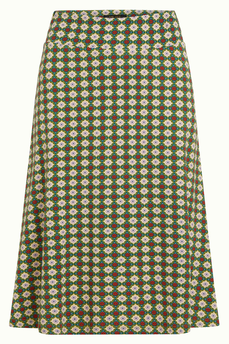 10541 Border Juno Skirt Jade 205 Ponderosa Green | King Louie - toietmoi-laboutique