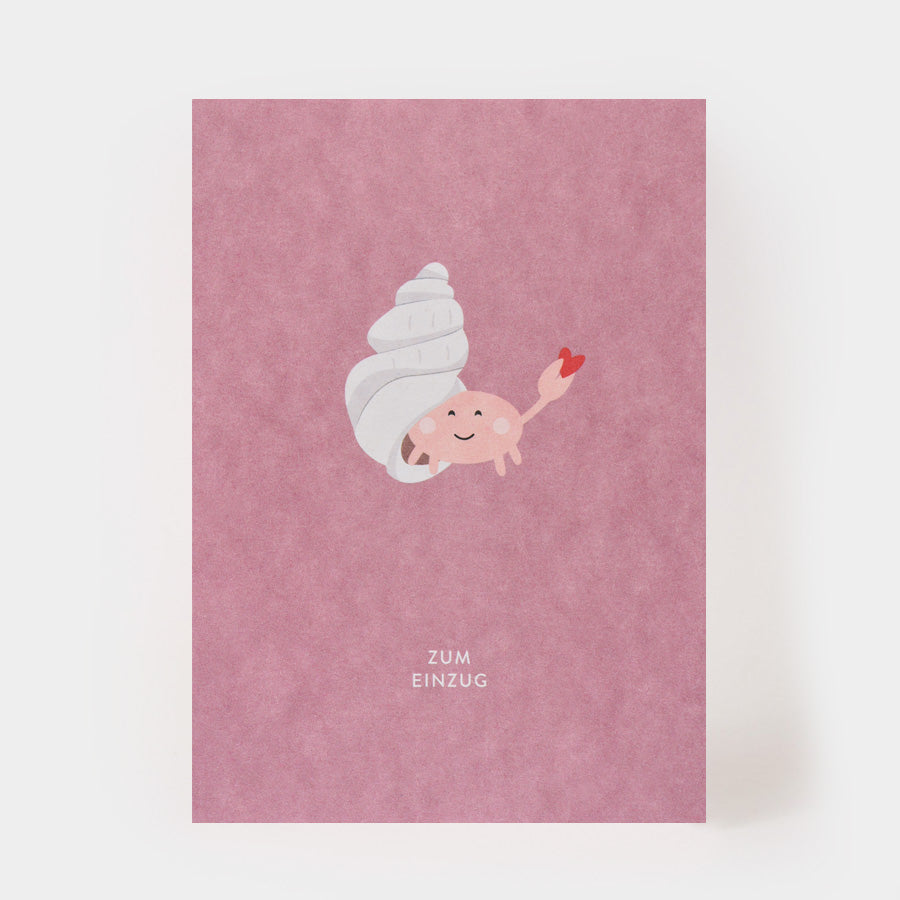 Postkarte - zum Einzug | Kartenmarie - toietmoi-laboutique