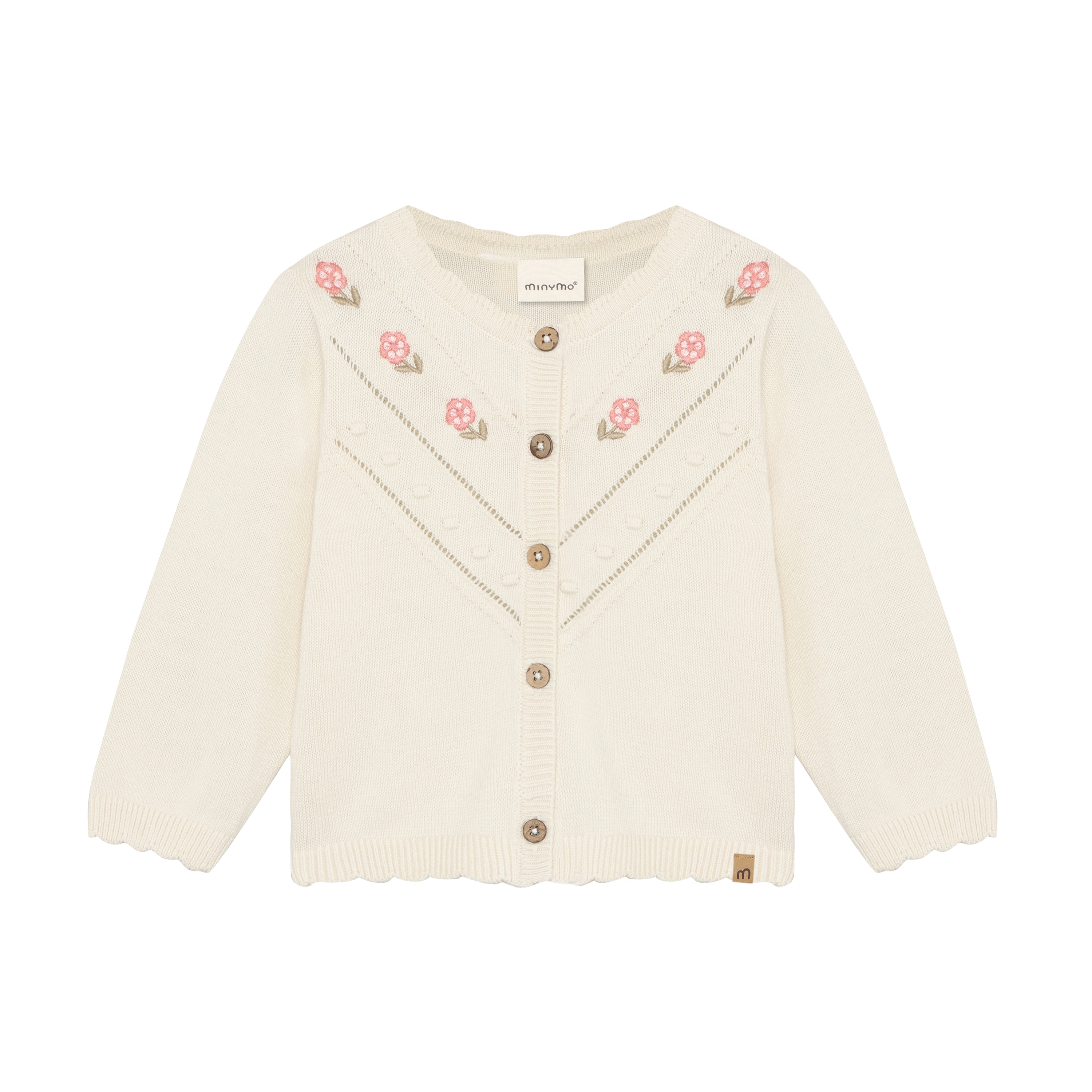 114324 Cardigan Knit | Minymo - toietmoi-laboutique