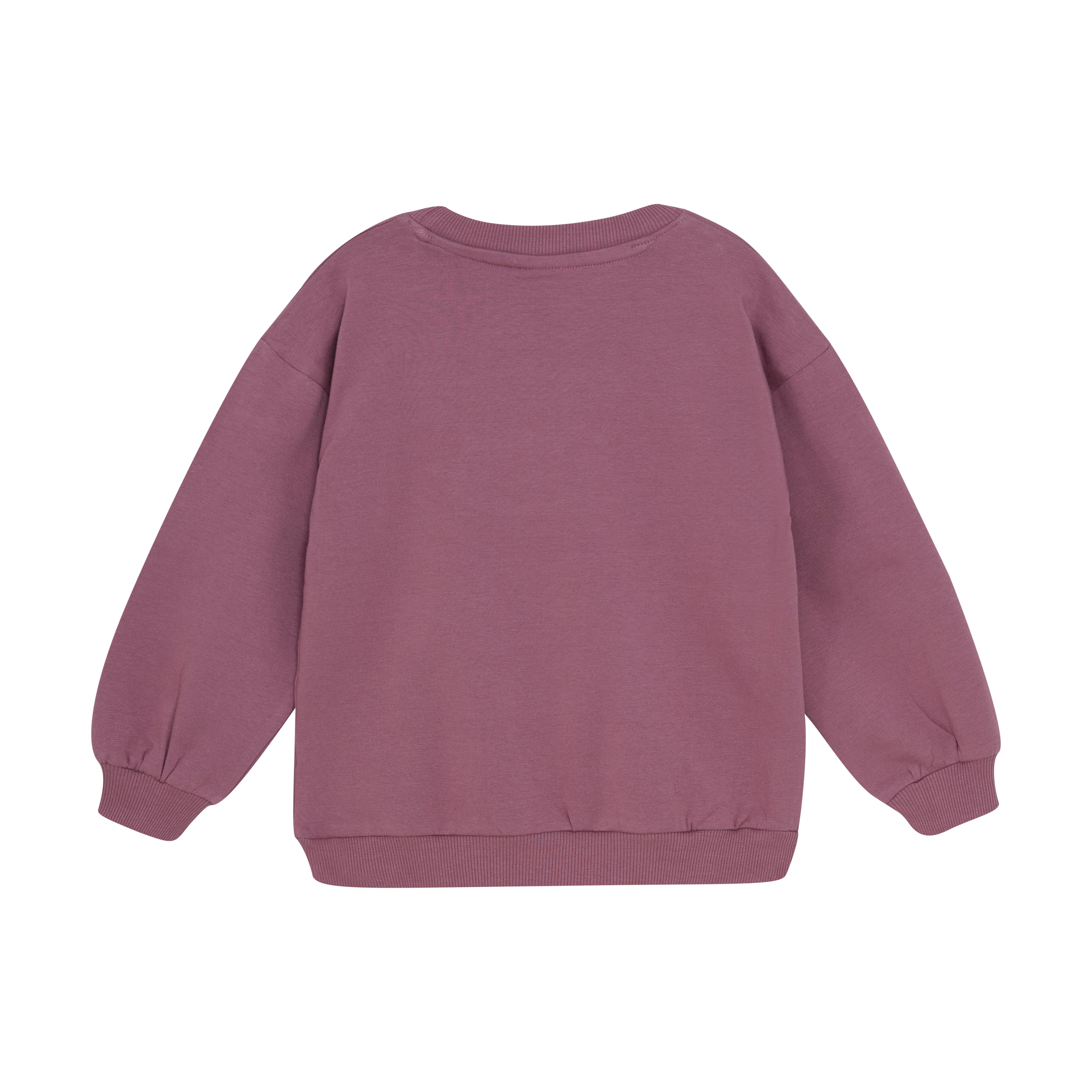 Sweatpullover, mauve/Schwan | Minymo - toietmoi-laboutique