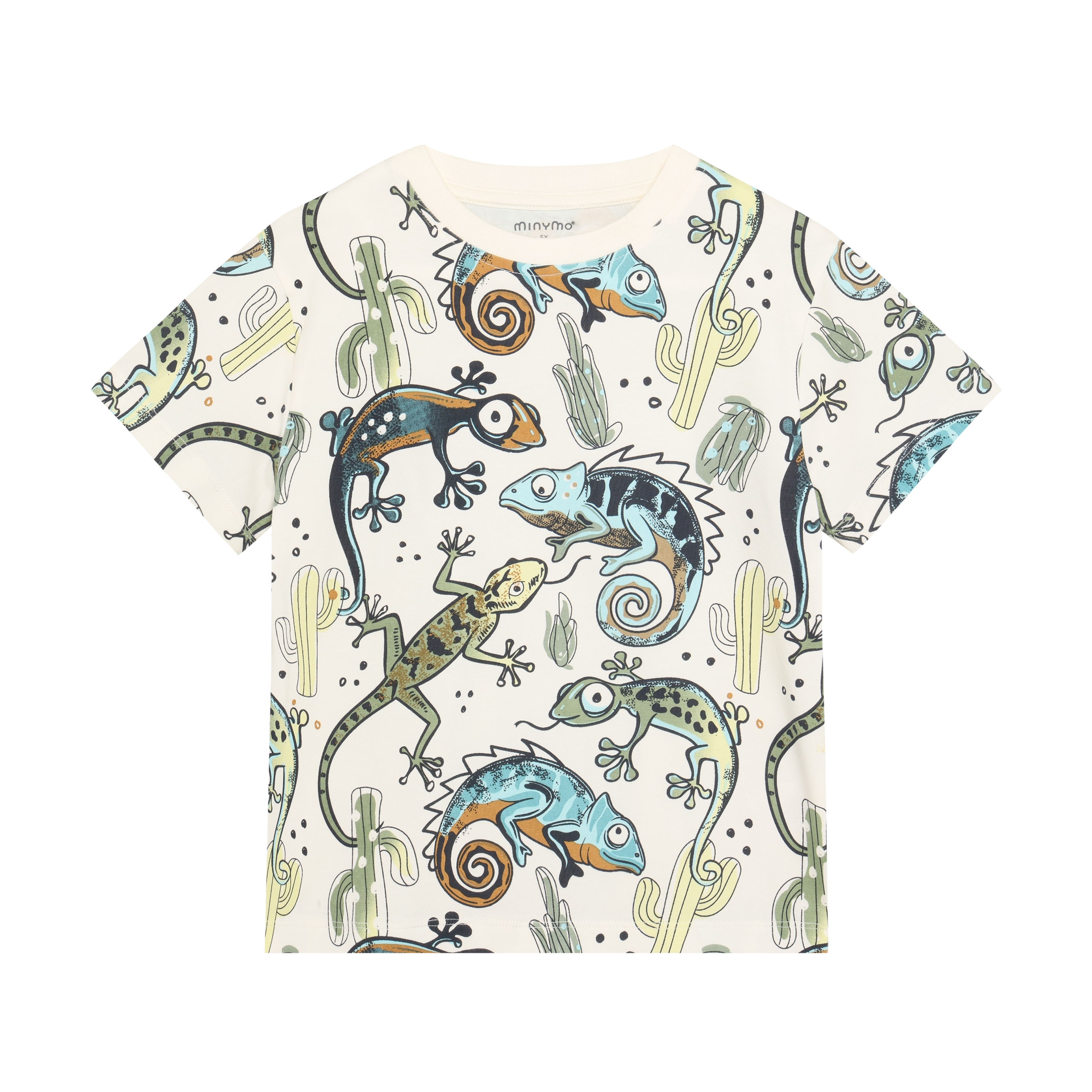 134321 T-shirt SS AOP | Minymo - toietmoi-laboutique