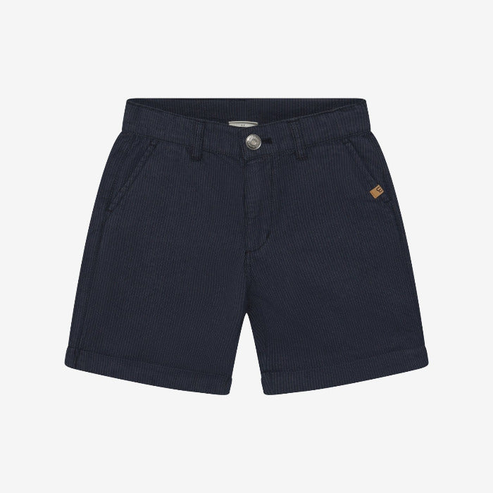 Pinstripe Shorts, dunkelblau | Minymo - toietmoi-laboutique