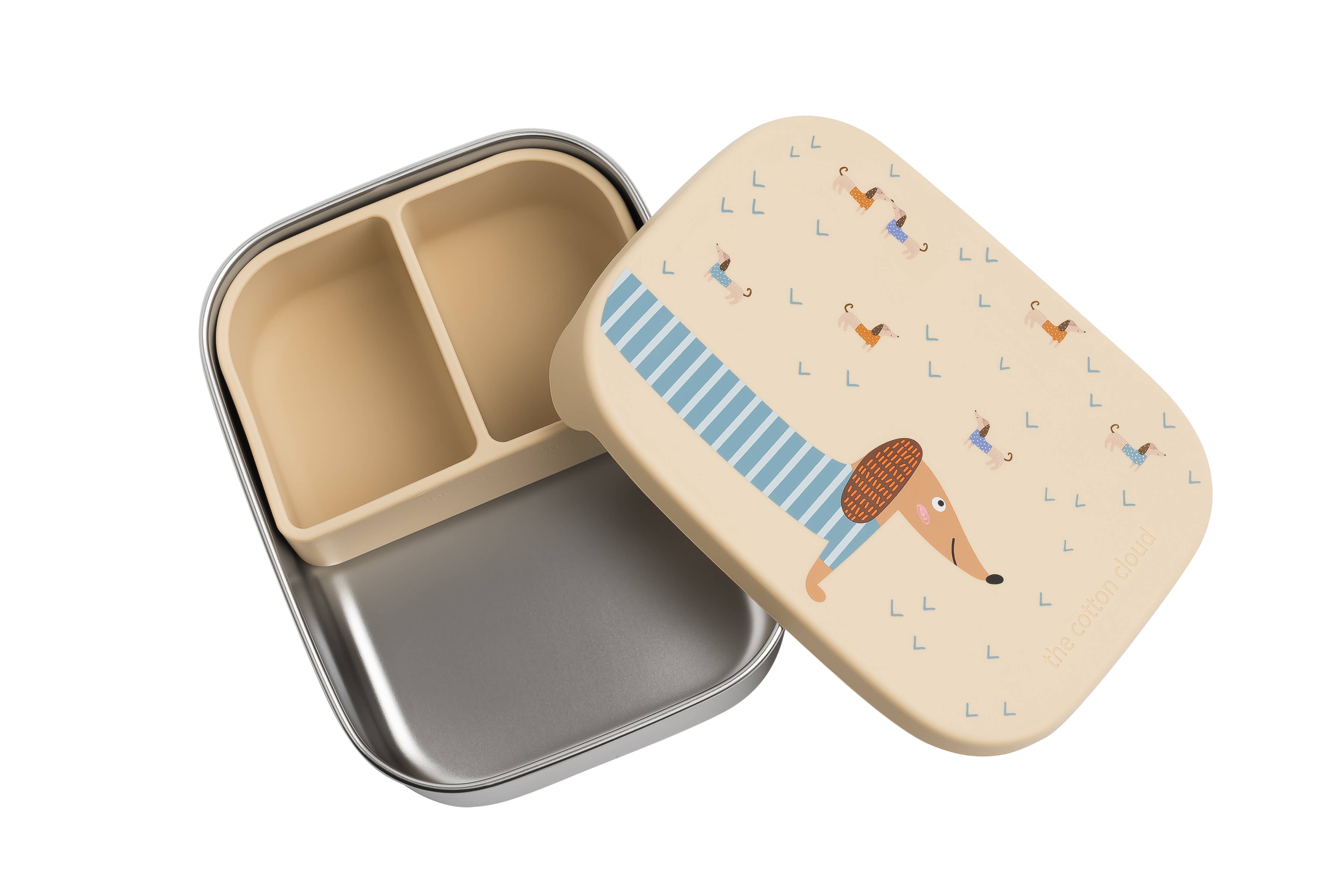 Lunchbox aus Edelstahl, Dackel | the cotton cloud - toietmoi-laboutique