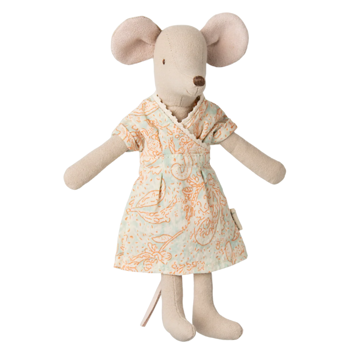 Maileg Mama Maus in hellen Kleid | maileg - toietmoi-laboutique