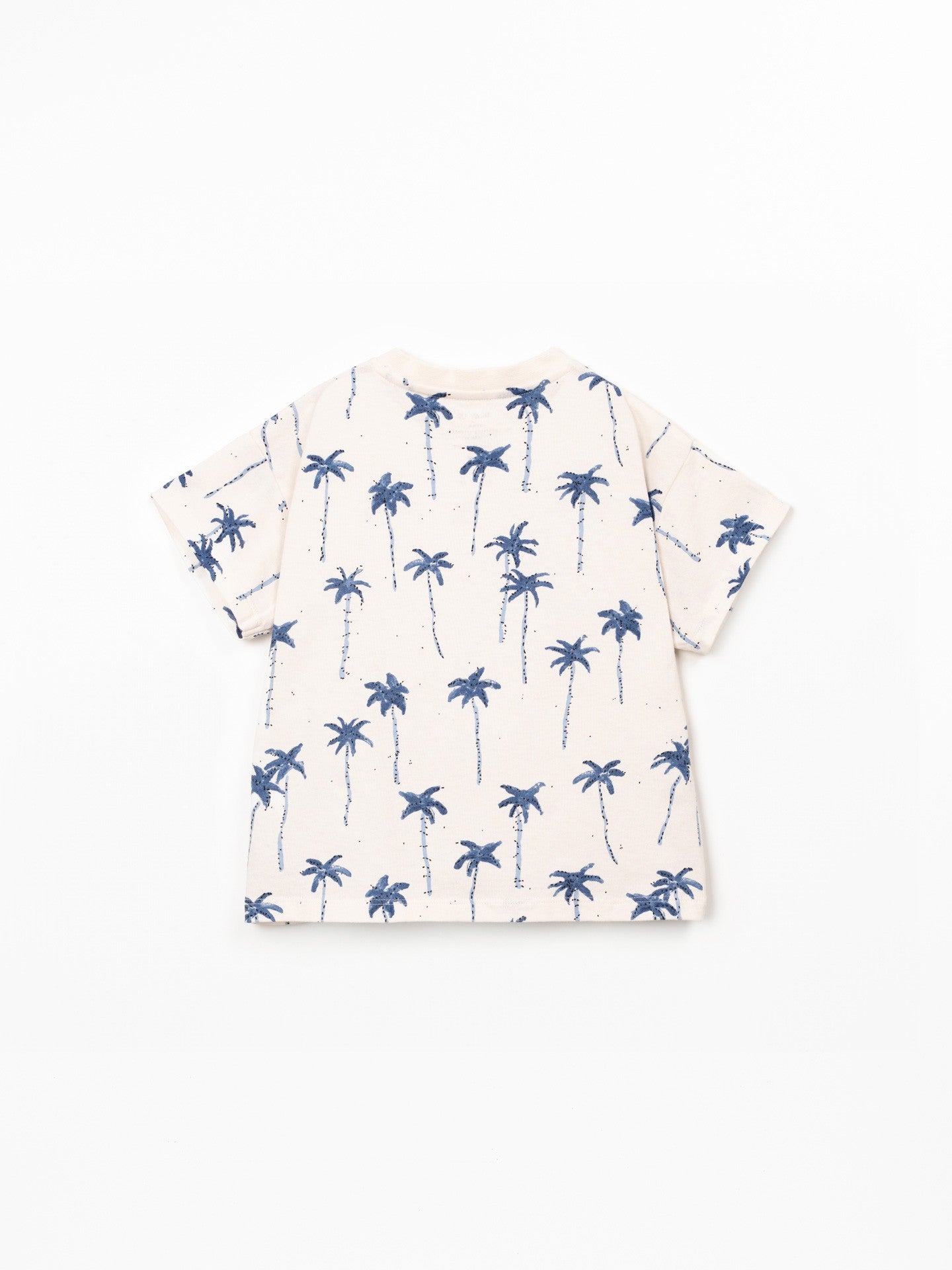 Playup T-Shirt, weiss/Palmen | Play Up - toietmoi-laboutique