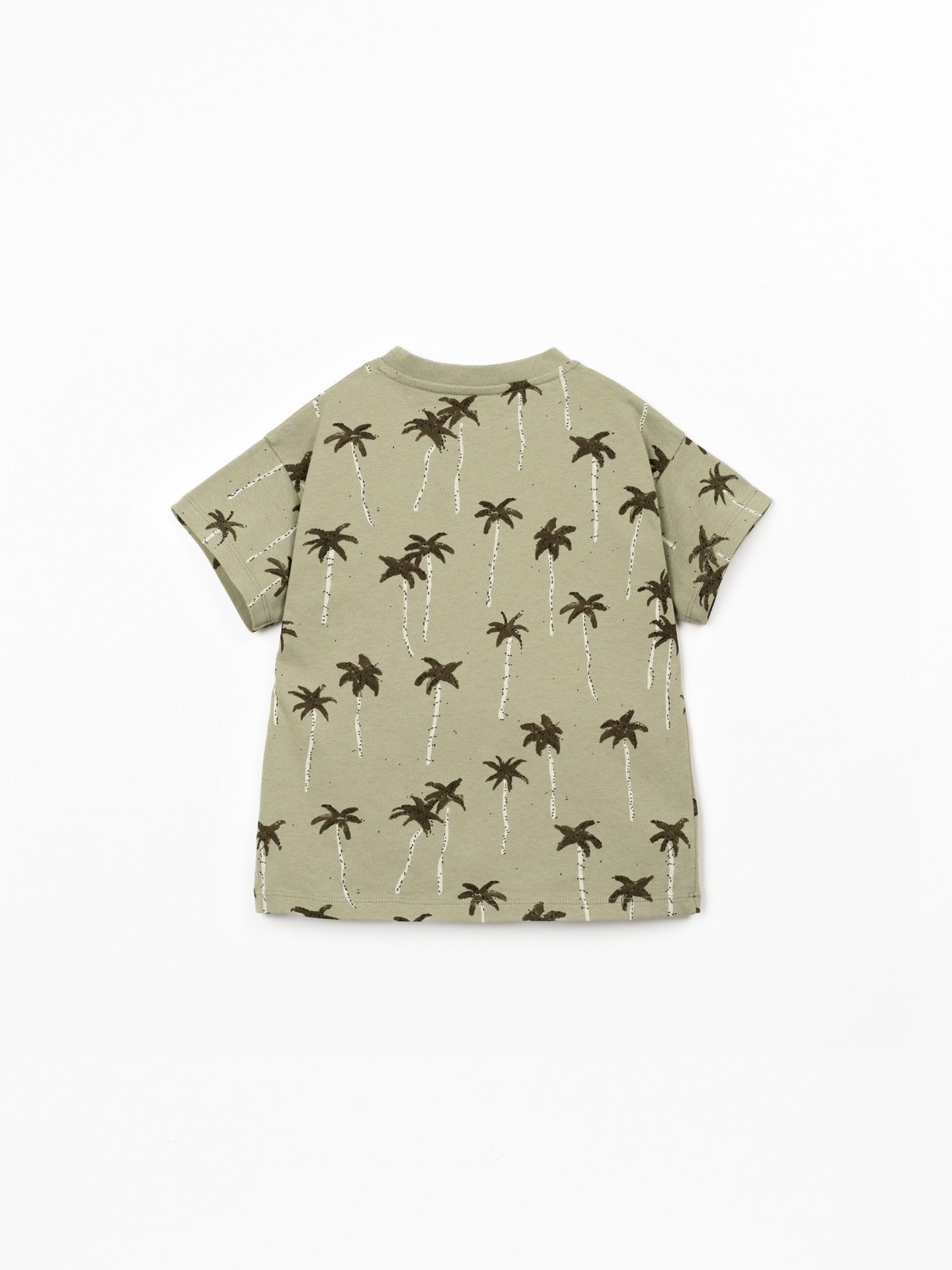 Playup T-Shirt, grün/Palmen | Play Up - toietmoi-laboutique