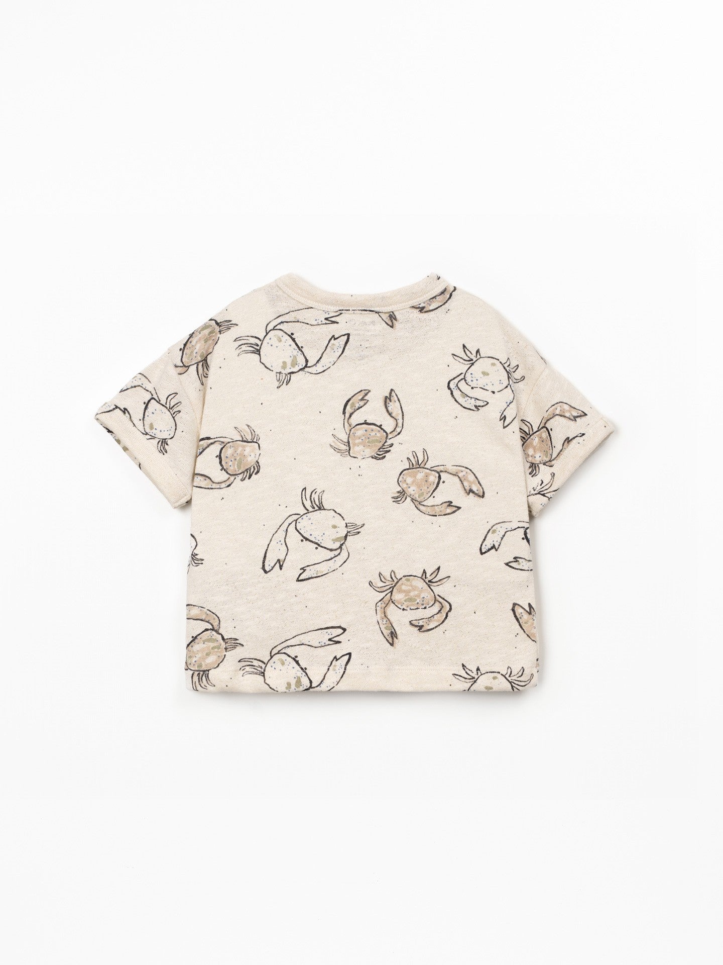 Playup T-Shirt, ecru/Krabben | Play Up - toietmoi-laboutique