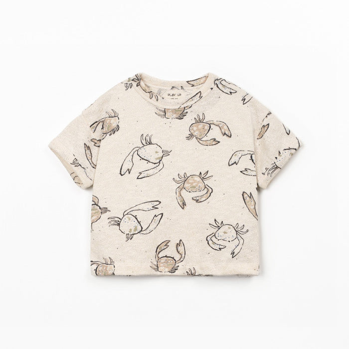 Playup T-Shirt, ecru/Krabben | Play Up - toietmoi-laboutique
