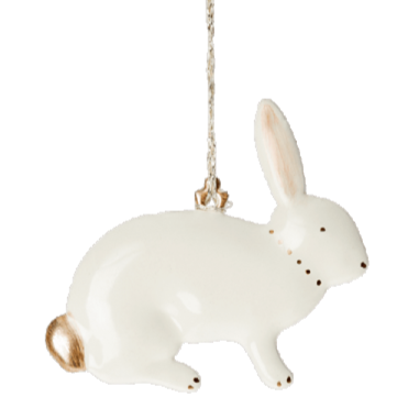 Maileg Metallornament, Hase liegend | Maileg - toietmoi-laboutique