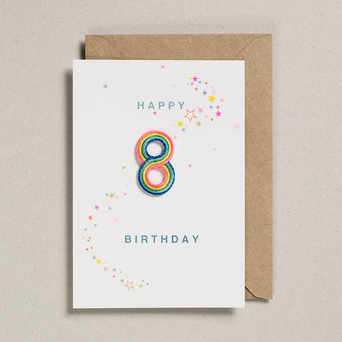 Patchkarte mit Umschlag, Regenbogen 8 | Petra Boase Ltd - toietmoi-laboutique