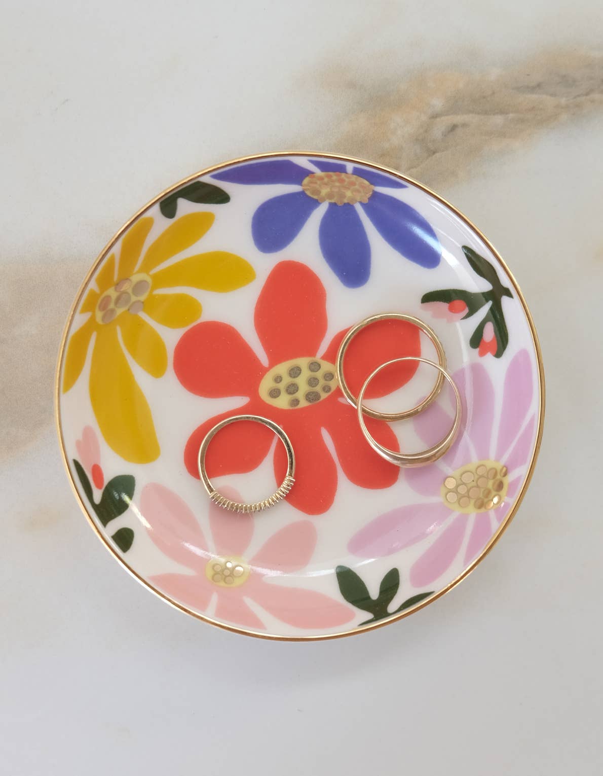 Porzellan Schmuckschale, Blume | Idlewild Co. - toietmoi-laboutique