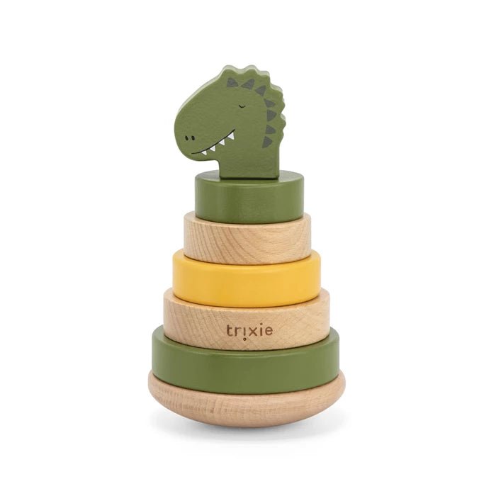 Stapelturm aus Holz, Dino | trixie - toietmoi-laboutique