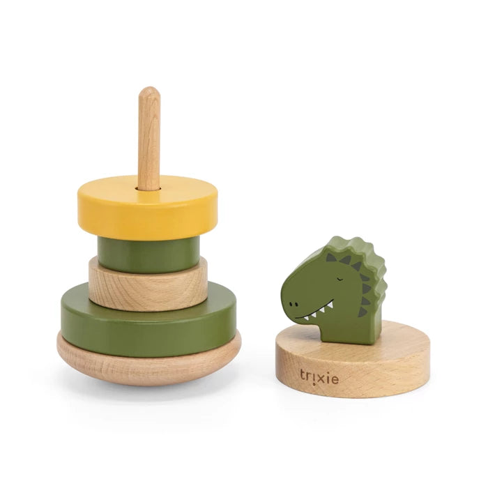 Stapelturm aus Holz, Dino | trixie - toietmoi-laboutique