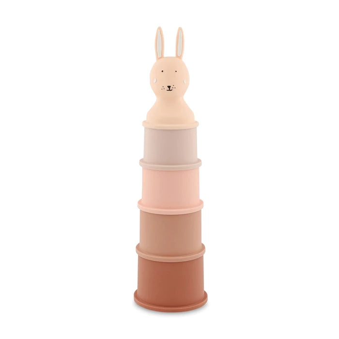 Stapelbecher aus Silikon, Hase | trixie - toietmoi-laboutique