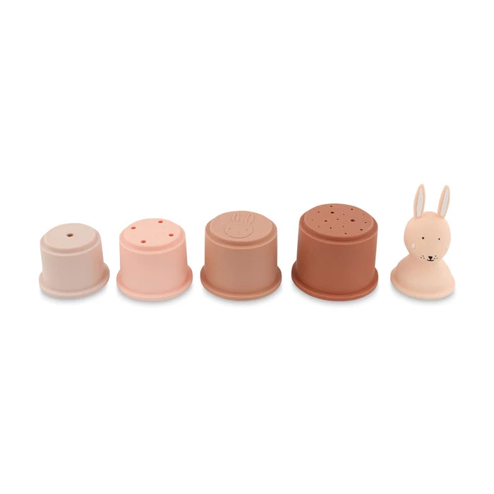 Stapelbecher aus Silikon, Hase | trixie - toietmoi-laboutique