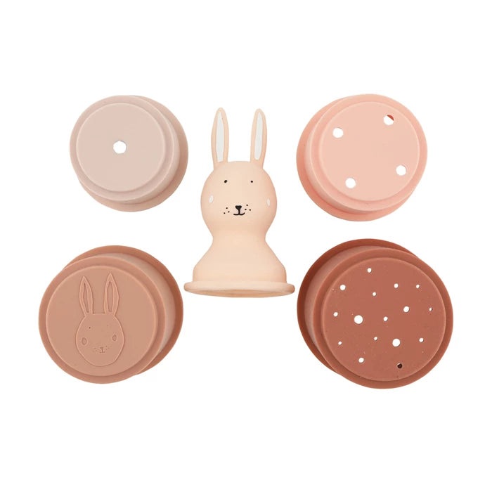 Stapelbecher aus Silikon, Hase | trixie - toietmoi-laboutique