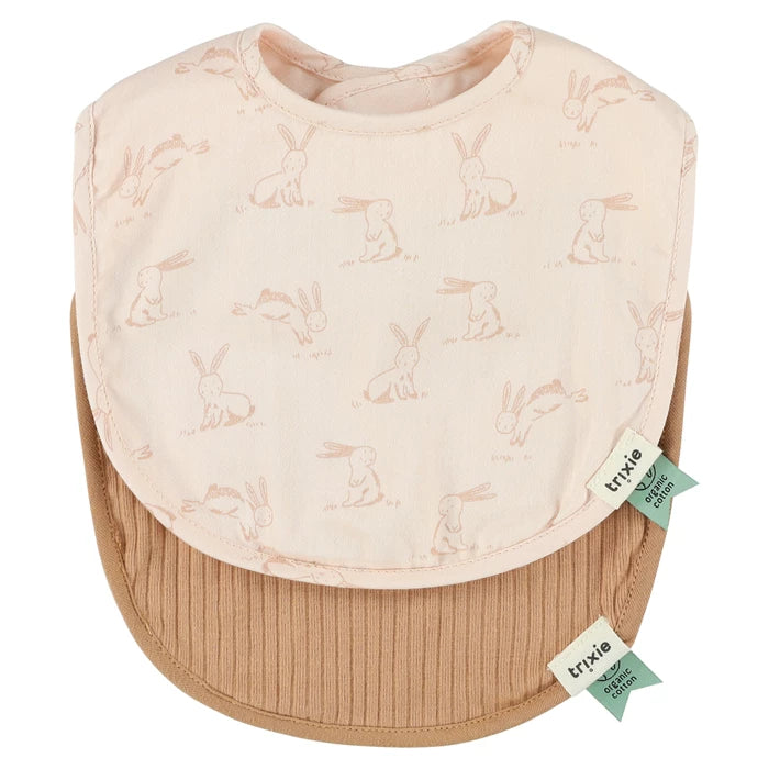 Lätzchen 2er Set, Hase | trixie - toietmoi-laboutique