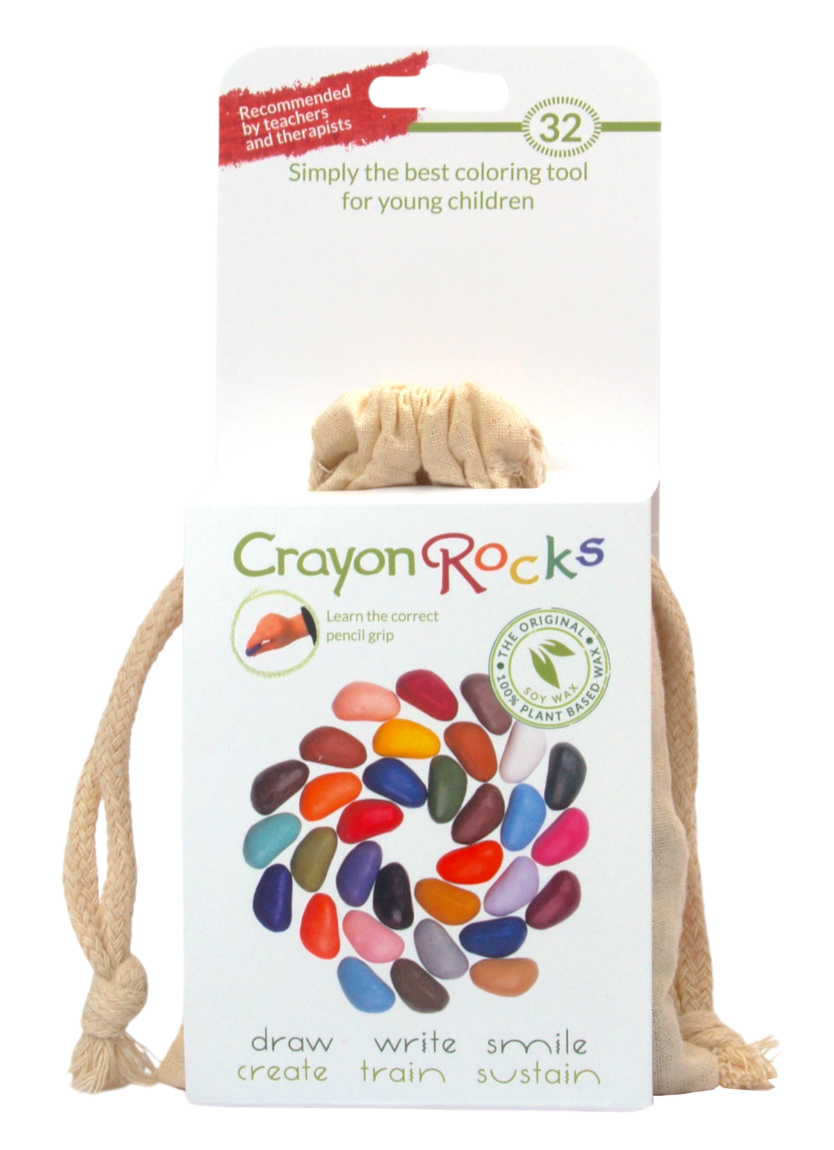 Crayon Rocks - 32 Farben im Beutel | Crayon Rocks EU - toietmoi-laboutique