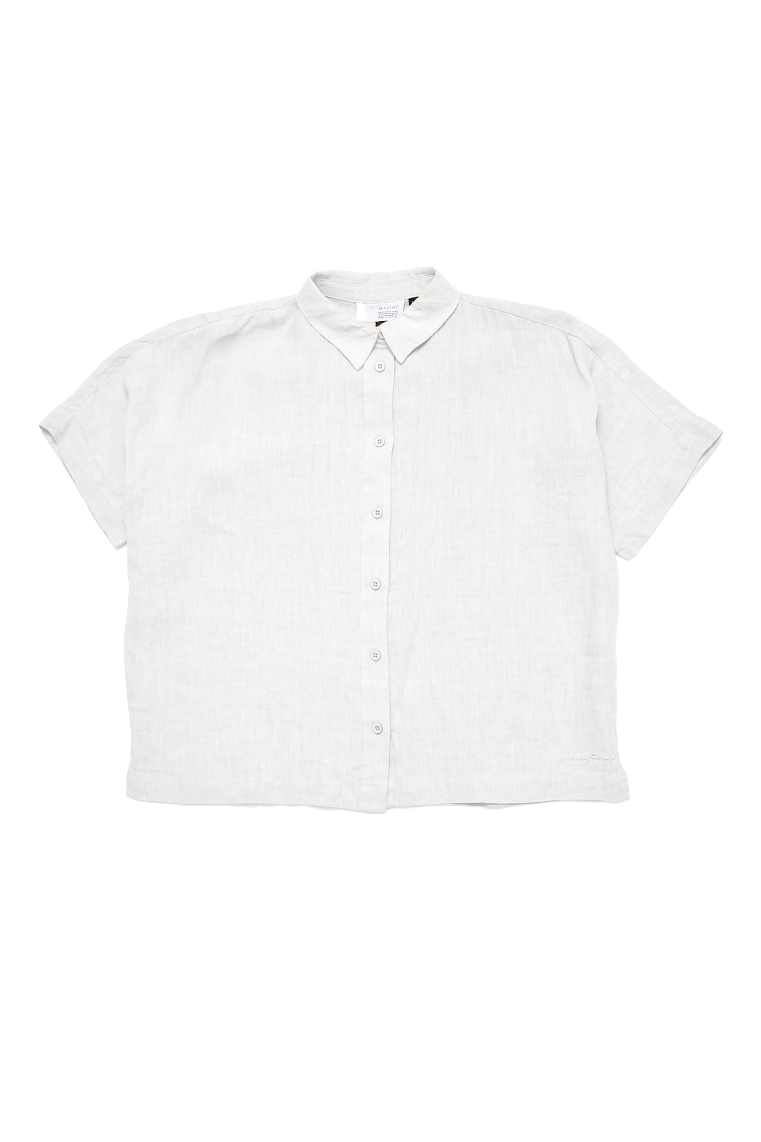 Hemd aus Leinen, ecru | Mazine - toietmoi-laboutique