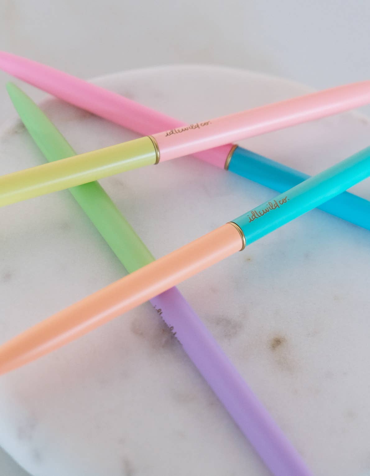 Schmale Stifte im Vierer-Set | Duo-Tone Neons | Idlewild Co. - toietmoi-laboutique