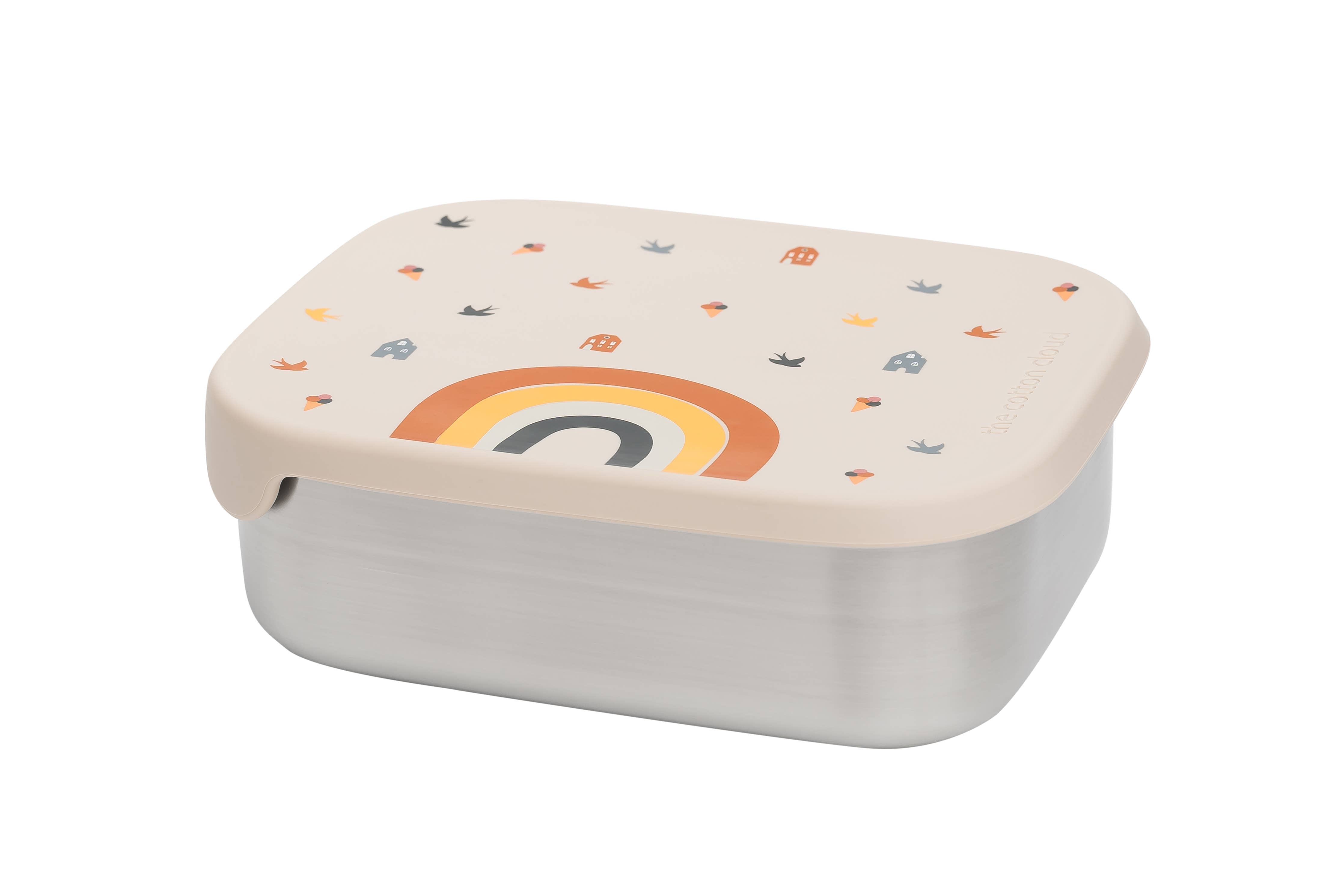 Lunchbox aus Edelstahl, Regenbogen | the cotton cloud - toietmoi-laboutique