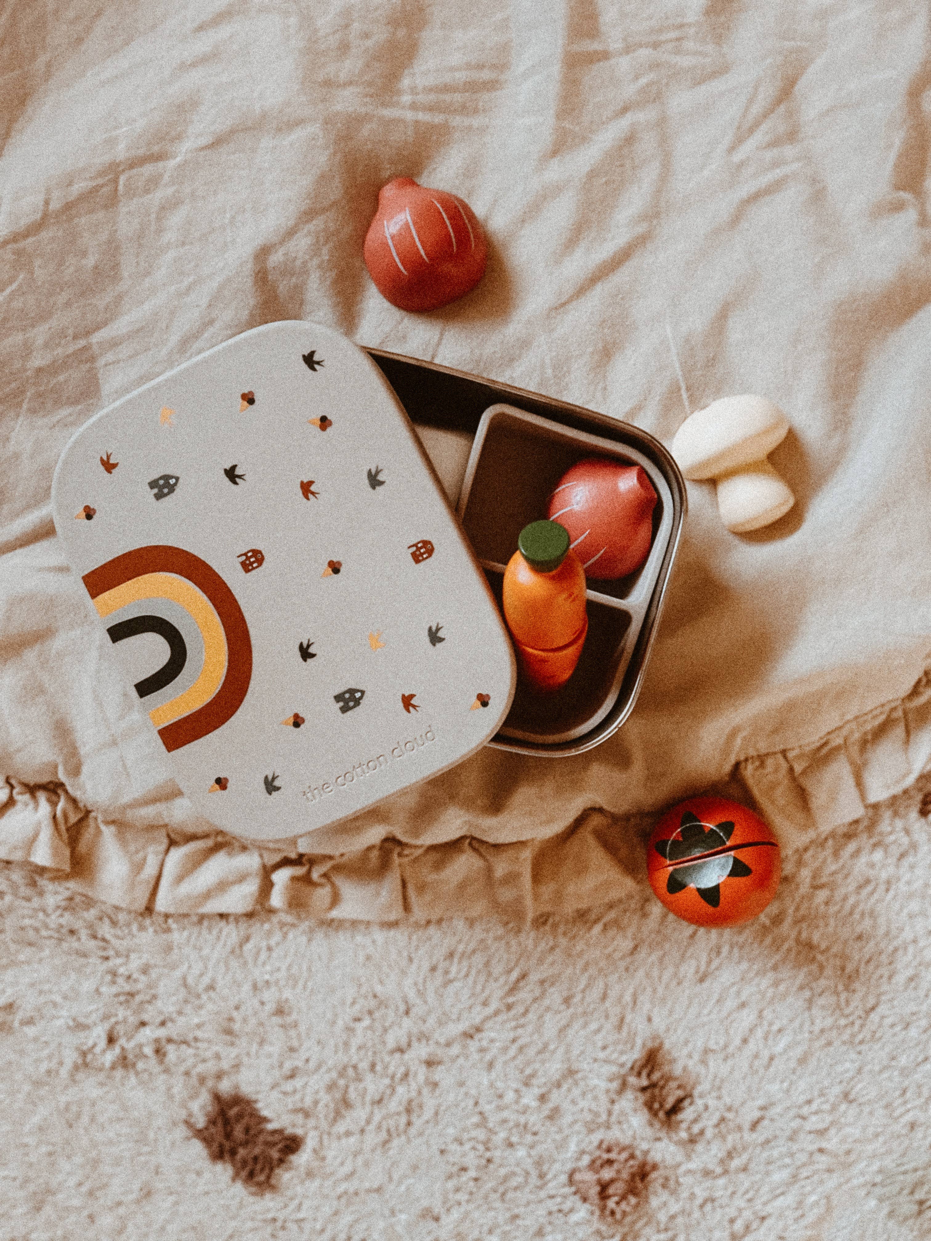 Lunchbox aus Edelstahl, Regenbogen | the cotton cloud - toietmoi-laboutique