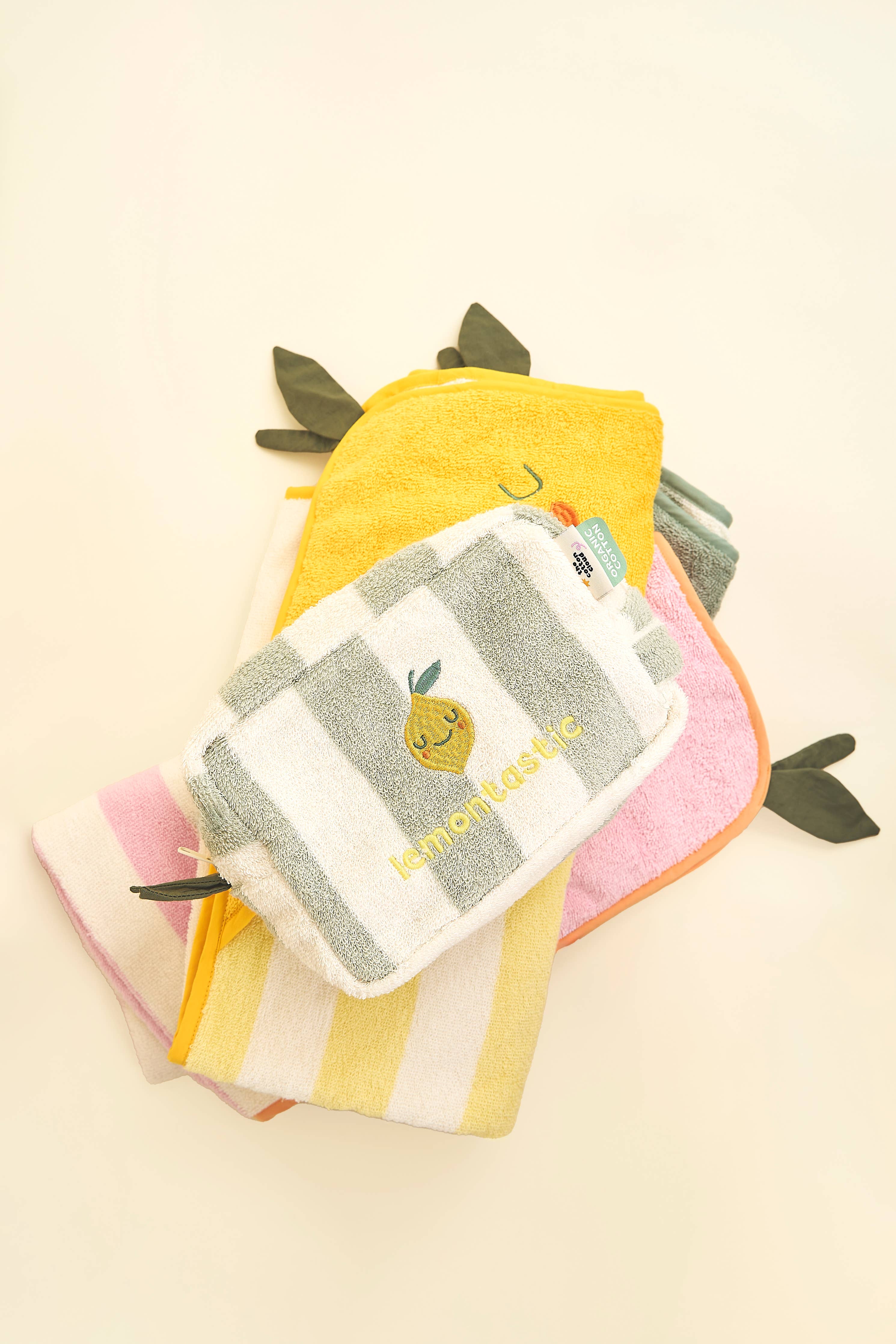Kapuzenhandtuch, rosa | the cotton cloud - toietmoi-laboutique