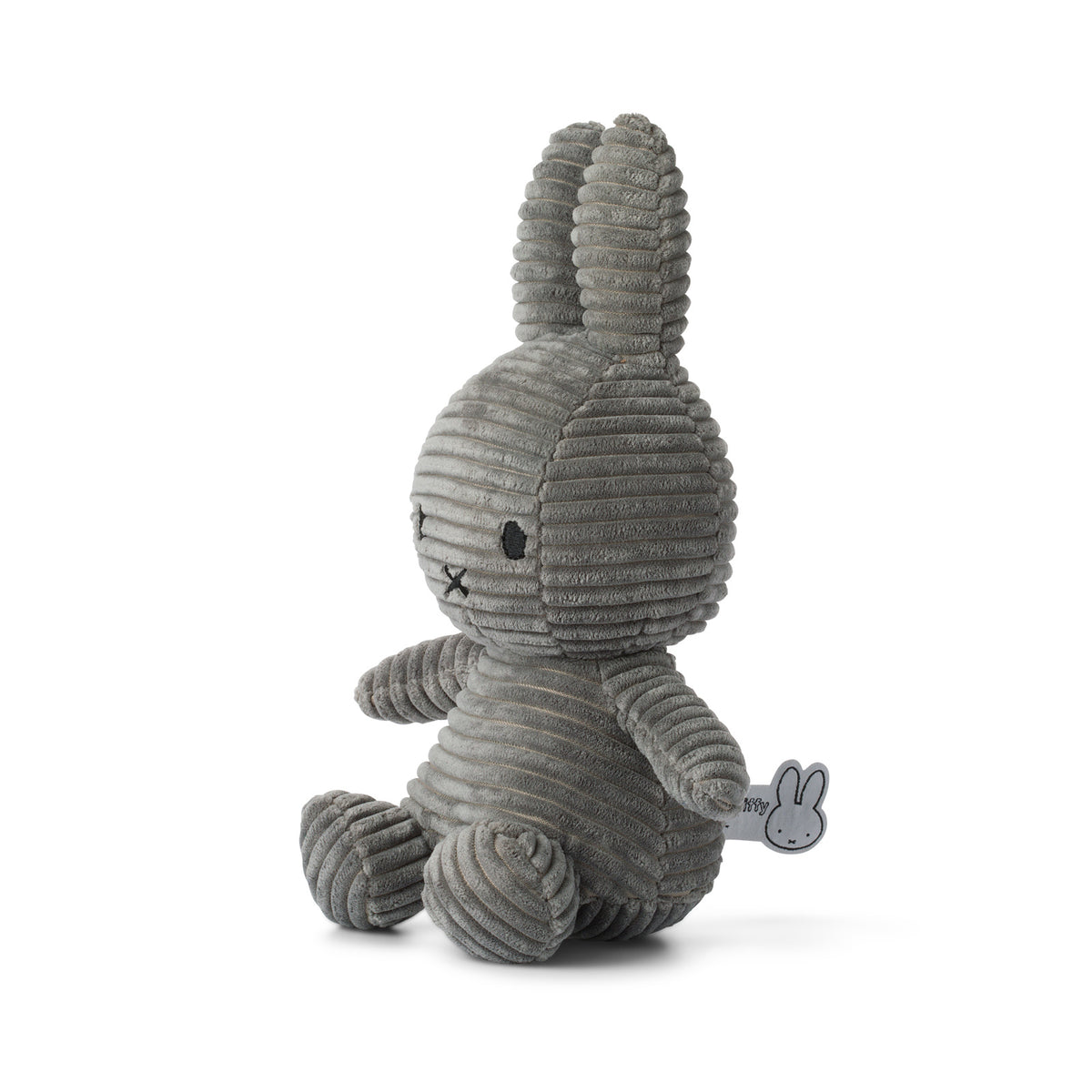 Miffy ECO 33cm, grau/Cord | Miffy - toietmoi-laboutique
