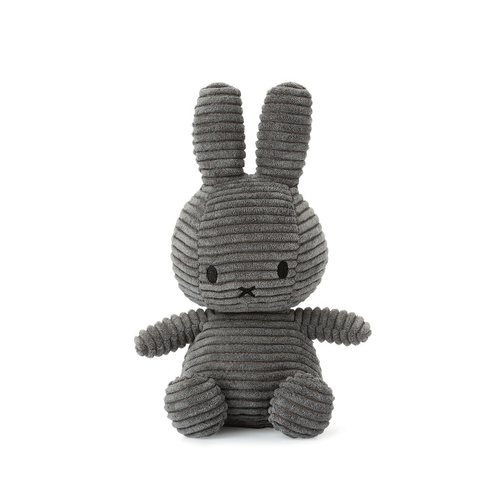 Miffy ECO 33cm, grau/Cord | Miffy - toietmoi-laboutique