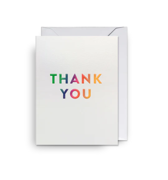 Karte mit Couvert, Thank you | Klang & Kleid - toietmoi-laboutique